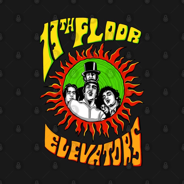 13th Floor Elevators by HelenaCooper