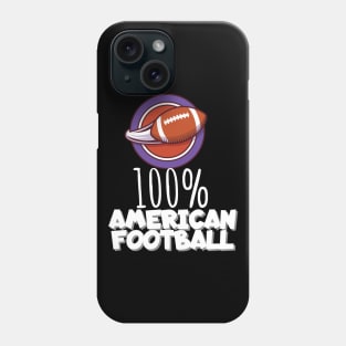 100% American football Phone Case