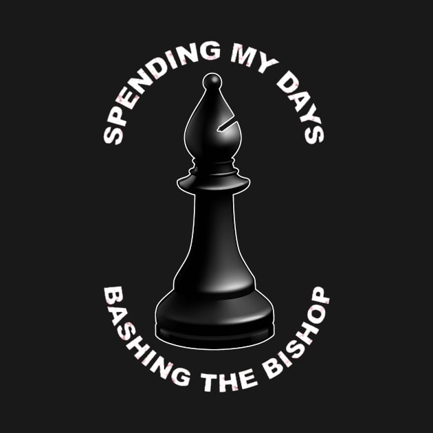 Bashing the Bishop Rude Chess design by Diversions pop culture designs