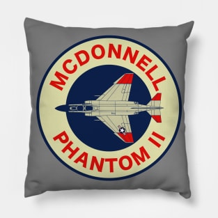 F-4 Phantom Retro Patch (Small logo) Pillow