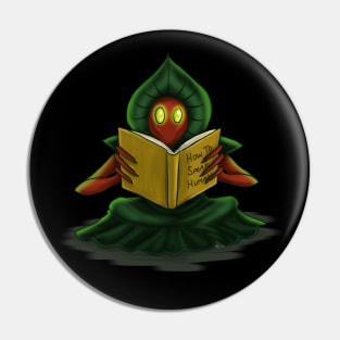 Cryptid Book Club - Flatwoods Monster Pin