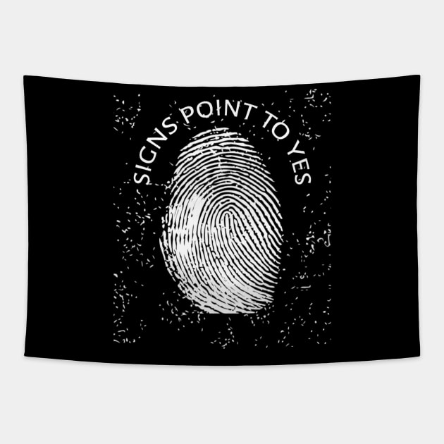 Fingerprints Tapestry by radeckari25