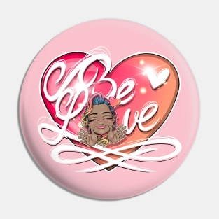 Be Love Reva Prisma Heart Emoji with Reva Prisma Pin