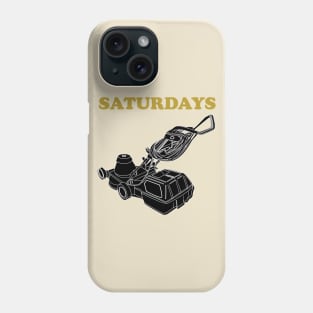 Saturdays Lawnmower Phone Case