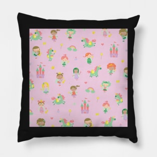 Fairies and unicorns Pillow