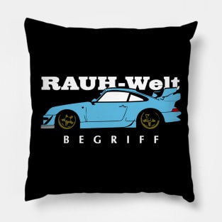 Rauh-Welt Begriff Pillow