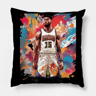 trick shot basketball Pillow