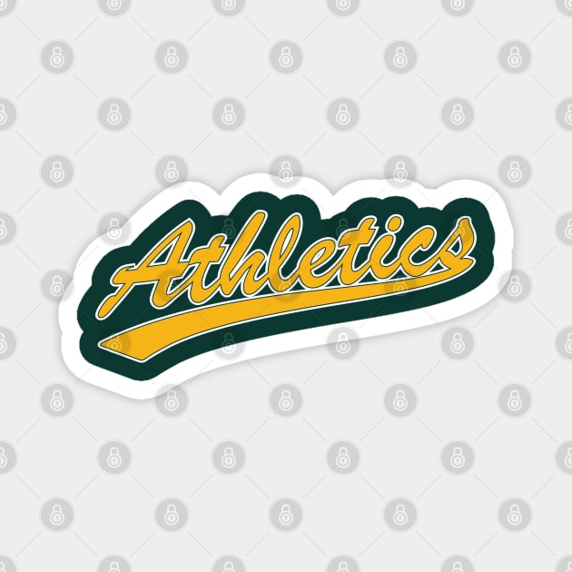 Athletics Magnet by Nagorniak