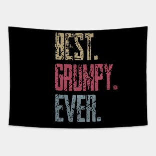 Vintage Best Grumpy Ever Retro Funny Quotes Happy Fathers Day Tapestry