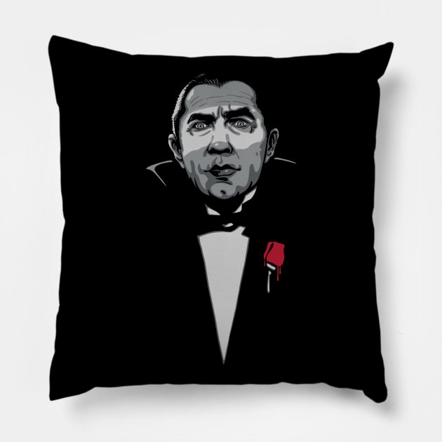 The Vampfather Pillow by Getsousa