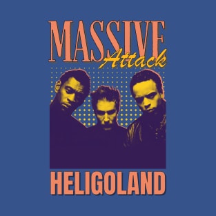 Massive Attack Vintage 1988 // Heligoland Original Fan Design Artwork T-Shirt