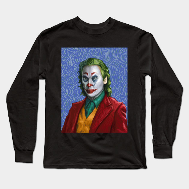 Joker Van Gogh Van Gogh Long Sleeve T Shirt Teepublic