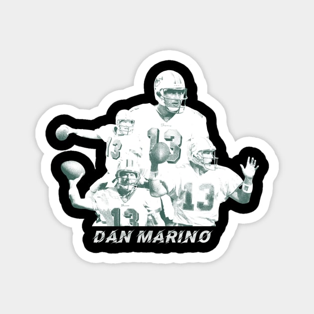 Marino Retro Sketch 80s Magnet by the lucky friday