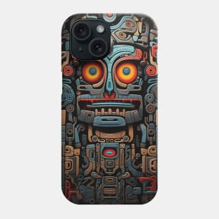 Techno Tiki Totem Phone Case