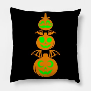 Vampire Pumpkin Trio Pillow