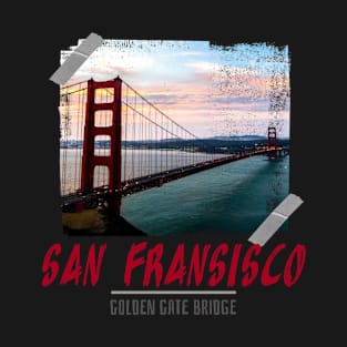 san fransisco tape photography T-Shirt