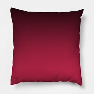 Color of The Year 2023 Viva Magenta Ombre Gradient Pattern with Black Pillow