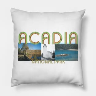 Acadia National Park Pillow