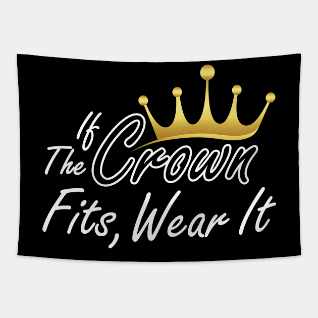 Ranboo My Beloved - If The Crown Fits Wear It Tapestry by EleganceSpace