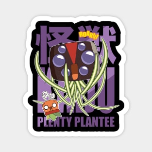 Spider Plant Kaiju Plantzilla Magnet