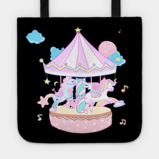 Carousel Merry Go Round Pony Horse Tote