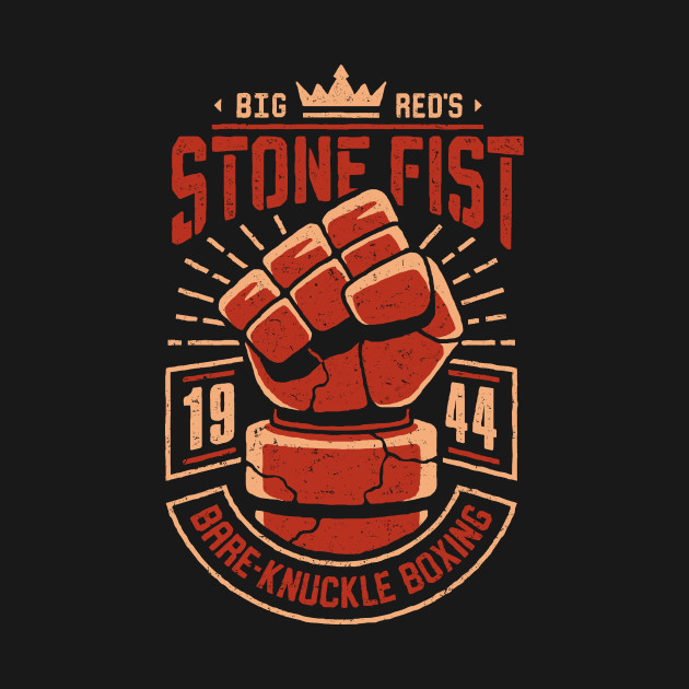 Stone Fist Boxing - Hellboy - T-Shirt | TeePublic