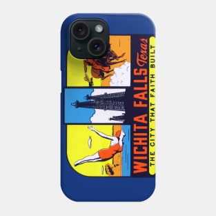 Vintage Wichita Falls Texas Phone Case