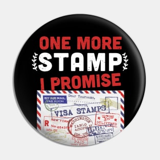 One more stamp I promise- stamp collecting lover - stamps lover present Pin