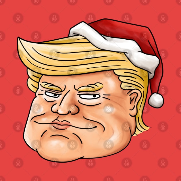 Trump Santa Hat by Takeda_Art