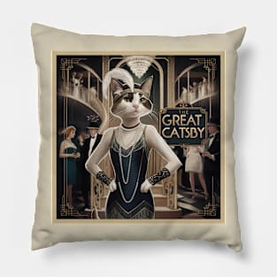 Great Catsby Pillow