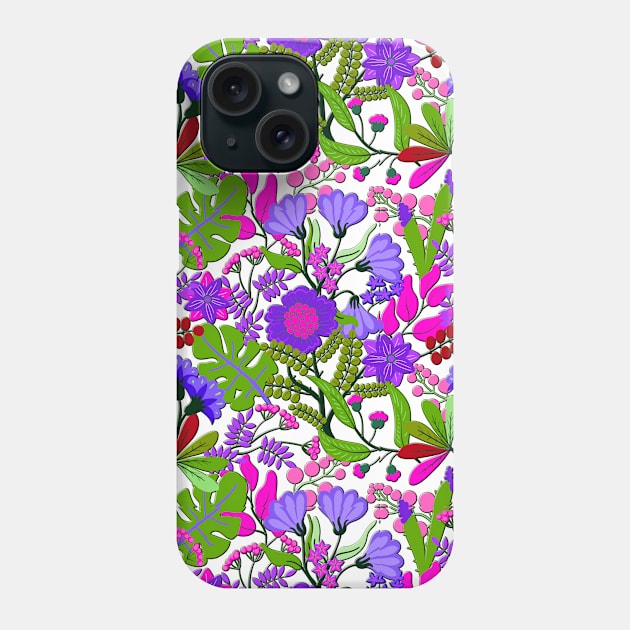 Floral Phone Case by colors