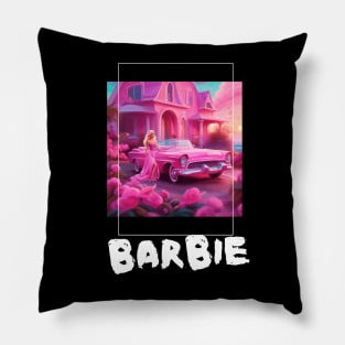 Barbie pink summer vibe Pillow