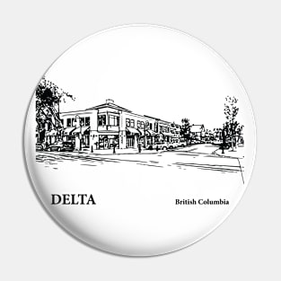 Delta British Columbia Pin