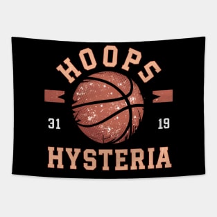 Hoops and Hysteria Tapestry