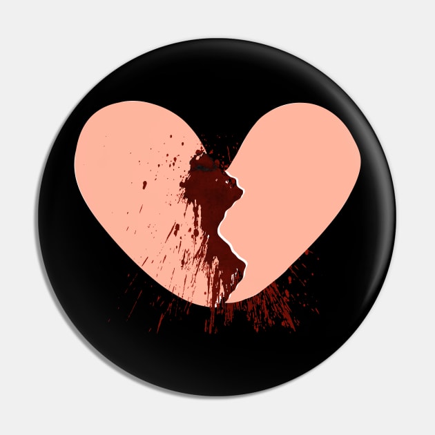 Heartbreak Pin by BlunBla Design