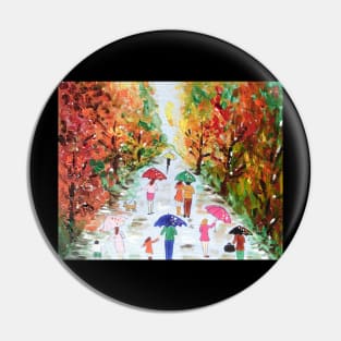 Umbrella Painting Pin