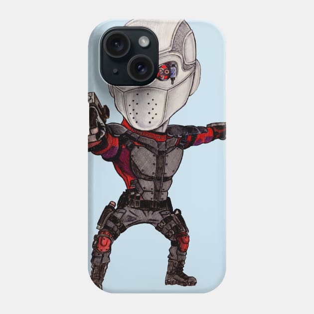 Chibi Deadshot Phone Case by tabslabred