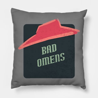 bad omens Pillow