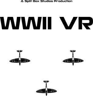 WWII VR Shirt - Black on White Magnet