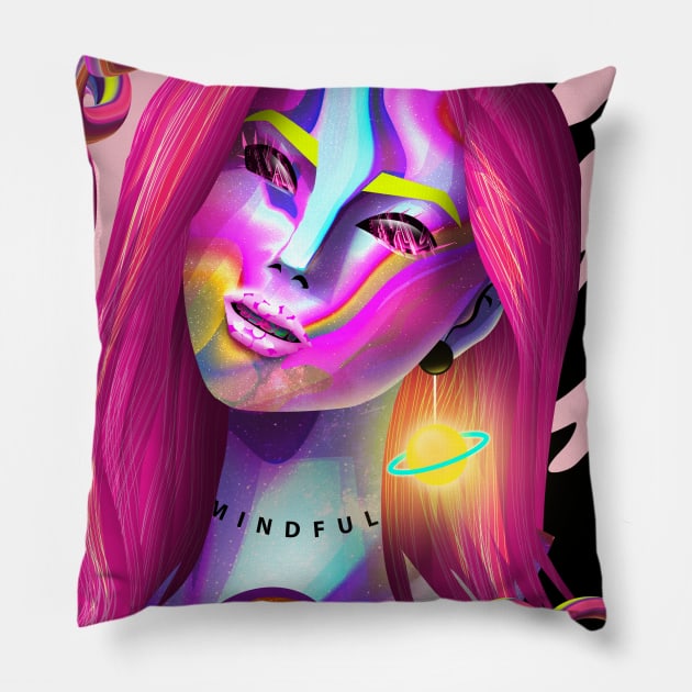 shasha lane 12 Pillow by chachazart