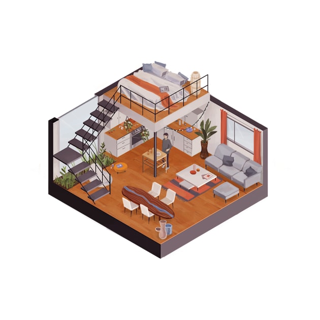 Cozy Loft - ISO by Ryma Starrylight