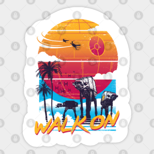 Walk On - Sci Fi - Sticker