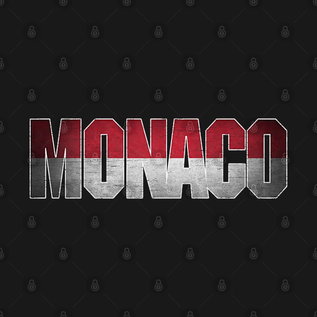 Monaco Flag for Men Women Monaco National Pride by Henry jonh