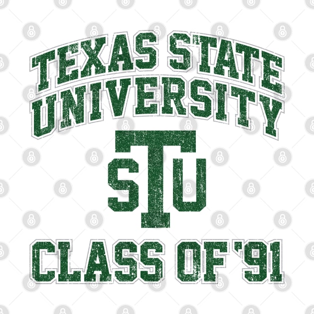 Texas State Class of 91 - Necessary Roughness (Variant) by huckblade