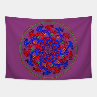 Knot Dragons - Summer Fruits Tapestry
