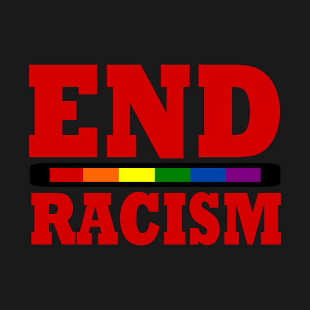 End Racism by Milaino