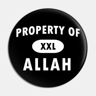 Property of Allah Pin