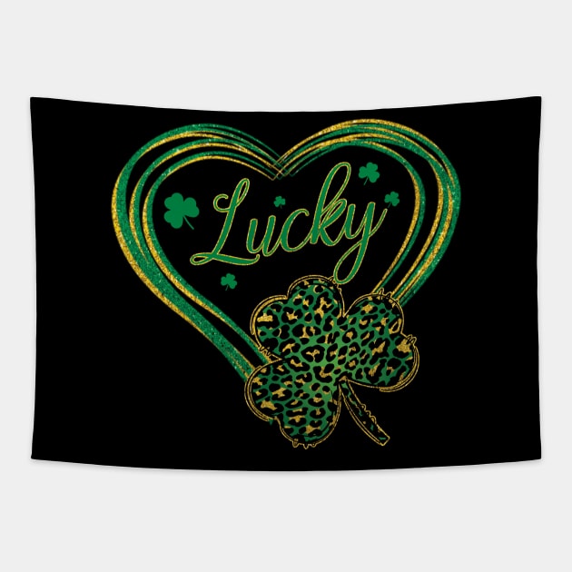 Lucky Heart Tapestry by Samphelinshop