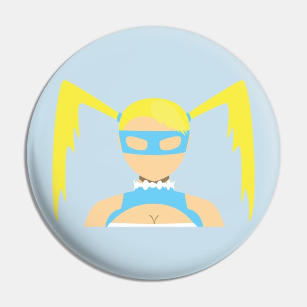 Rainbow Mika Vector Pin by MagicFlounder