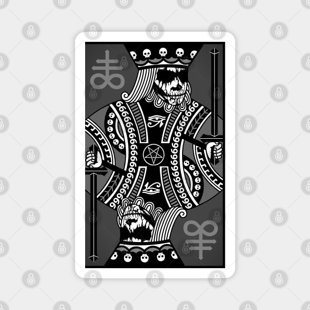 Dark Card Magnet by ilcalvelage